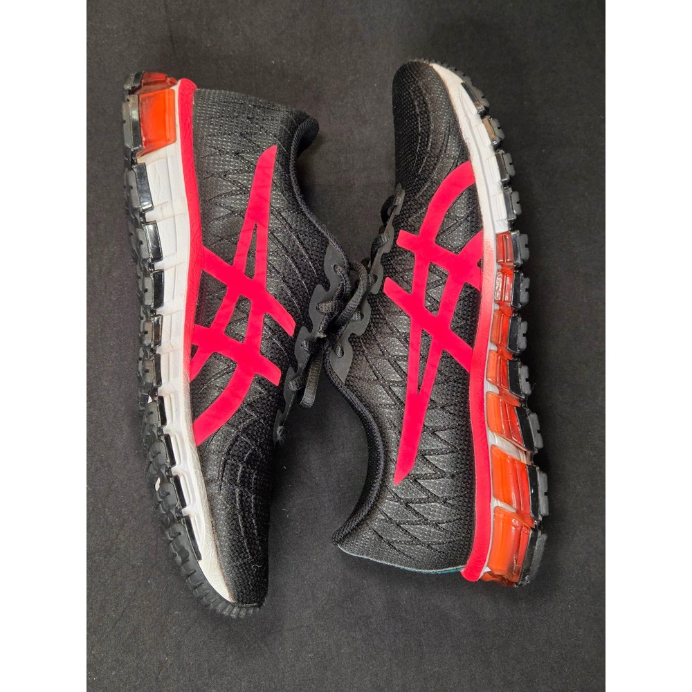 Asics Gel-Quantum 180 4 Womens Running Shoes Black Pink 1022A098 Size 9